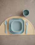 Mushie PP Plate Square 2-Pack