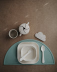 Mushie PP Plate Square 2-Pack