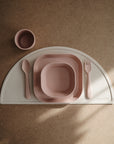 Mushie PP Plate Square 2-Pack