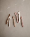Mushie Silicone Baby Feeding Spoon 2-Pack