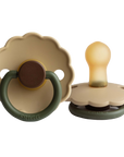FRIGG Daisy Colorblock Natural Rubber Pacifier