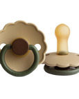 FRIGG Daisy Colorblock Natural Rubber Pacifier