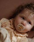 FRIGG Daisy Colorblock Natural Rubber Pacifier