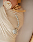 Mushie Pacifier Clips Hera