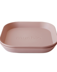 Mushie PP Plate Square 2-Pack