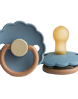 FRIGG Daisy Colorblock Natural Rubber Pacifier