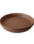 Mushie PP Plate Round 2-Pack