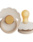 FRIGG Daisy Colorblock Natural Rubber Pacifier