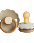 FRIGG Daisy Colorblock Natural Rubber Pacifier