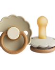 FRIGG Daisy Colorblock Natural Rubber Pacifier
