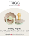 FRIGG Daisy Night Natural Rubber Pacifier