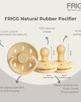 FRIGG Moon Phase Natural Rubber Pacifier