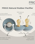 FRIGG Rope Night Natural Rubber Pacifier
