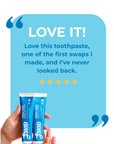 Grants Natural Toothpaste FRESH MINT | Fluoride Free 110g