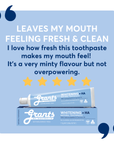 Grants Natural Toothpaste WHITENING +HA (Fluoride Free) 110g