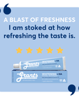 Grants Natural Toothpaste WHITENING +HA (Fluoride Free) 110g