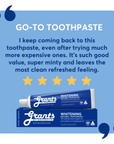 Grants Natural Toothpaste WHITENING (Fluoride Free) 110g