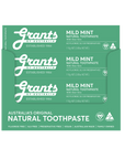 Grants of Australia Mild Mint - Natural Toothpaste Fluoride Free
