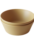 Mushie PP Bowl Round 2-Pack