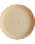 Mushie PP Plate Round 2-Pack