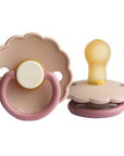 FRIGG Daisy Colorblock Natural Rubber Pacifier