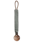 Mushie Pacifier Clip Fabric