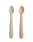 Mushie Silicone Baby Feeding Spoon 2-Pack