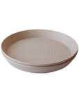 Mushie PP Plate Round 2-Pack