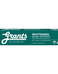 Grants Natural Toothpaste WHITENING (Fluoride Free) 110g
