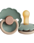 FRIGG Daisy Colorblock Natural Rubber Pacifier