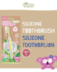 Jack N' Jill Silicone Toothbrush (Food-Grade) - Kids Oral Care