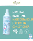 Jack N' Jill Natural Hair Detangler & Leave In Conditioner 200ml - Kids Body Care