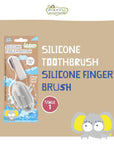 Jack N' Jill Silicone Toothbrush (Food-Grade) - Kids Oral Care