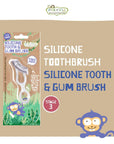 Jack N' Jill Silicone Toothbrush (Food-Grade) - Kids Oral Care