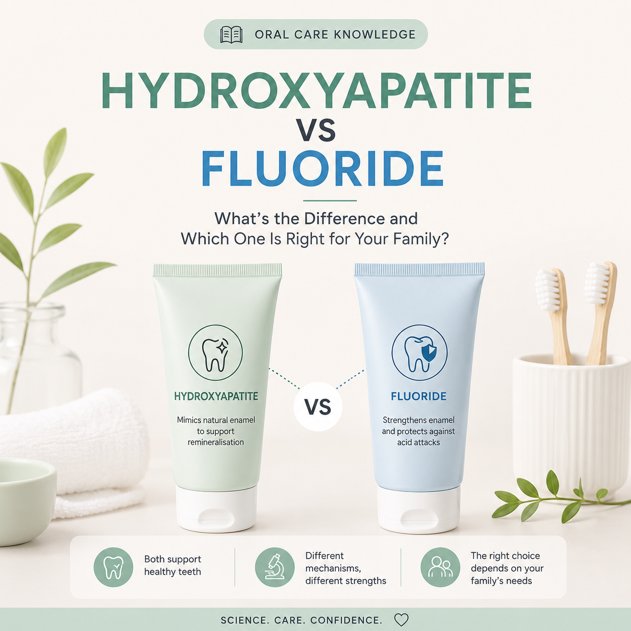Hydroxyapatite vs Fluoride: Apa Bedanya dan Mana yang Tepat untuk Menjaga Kesehatan Gigi?
