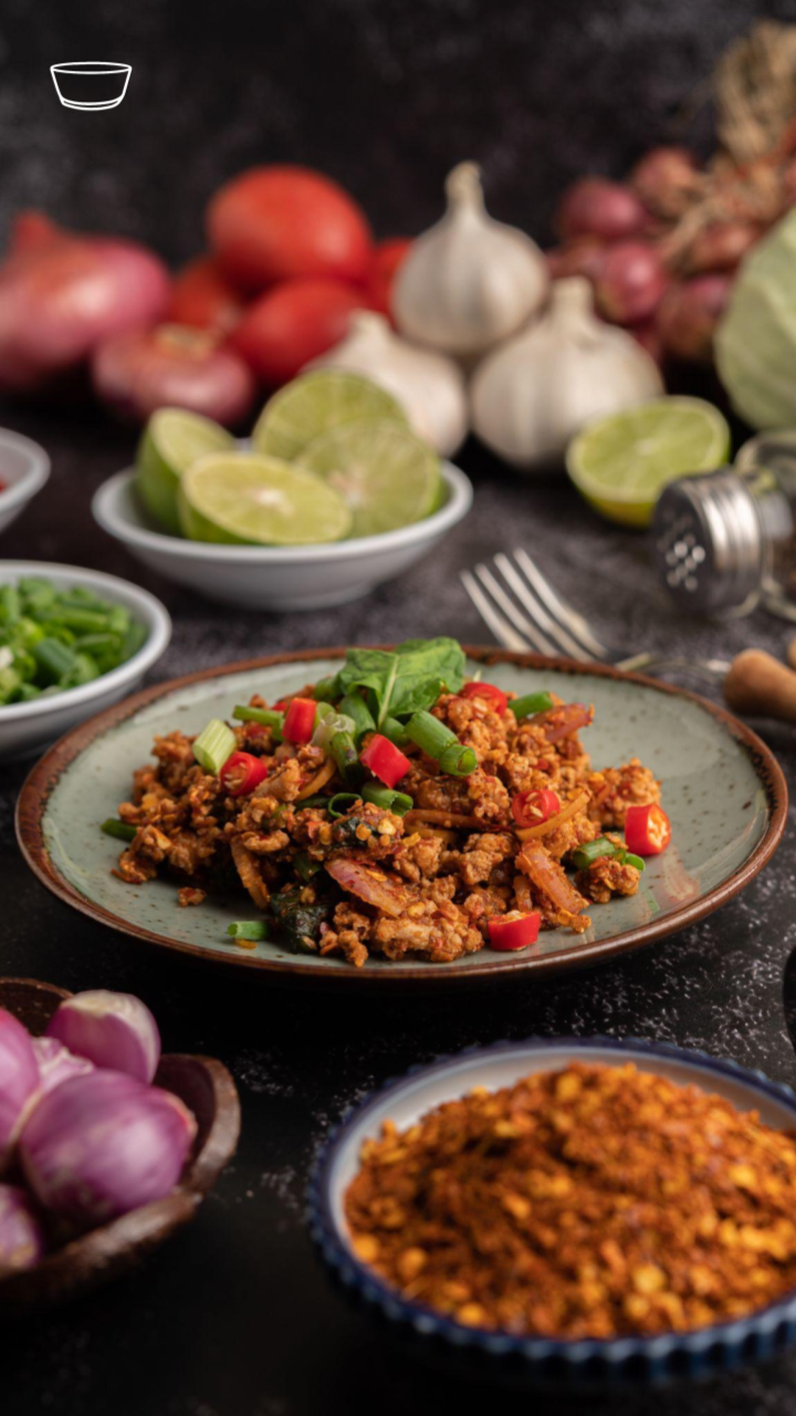 Orek Tempe dengan Ayam