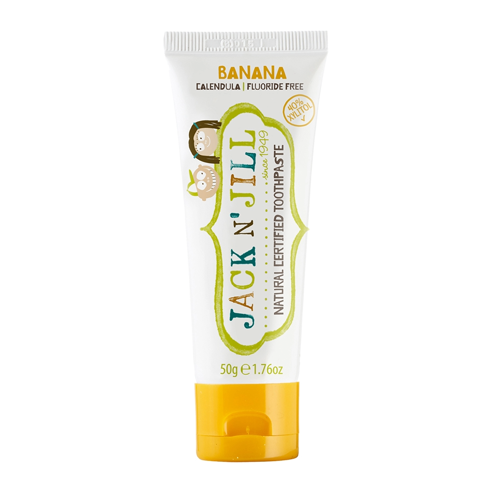 Jack N' Jill Natural Toothpaste | Ecocert Certified Natural 50g