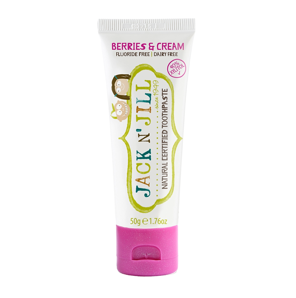 Jack N' Jill Natural Toothpaste | Ecocert Certified Natural 50g