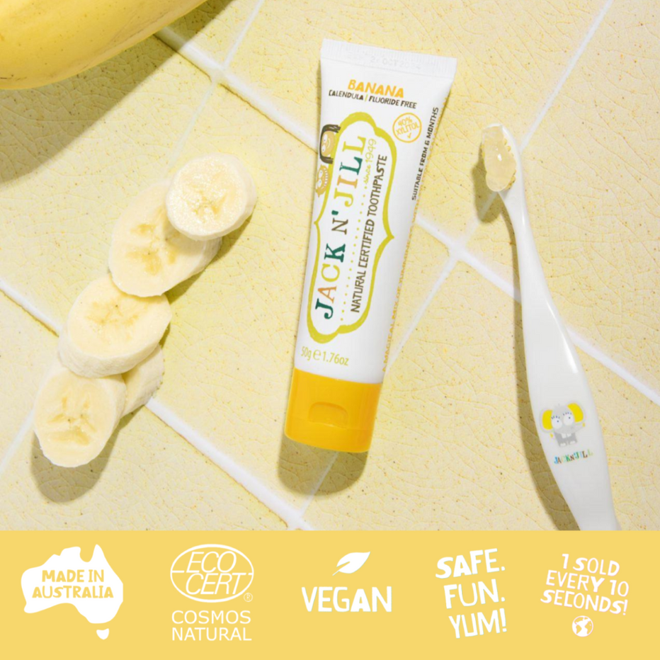 Jack N' Jill Natural Toothpaste 50g – mummasphere