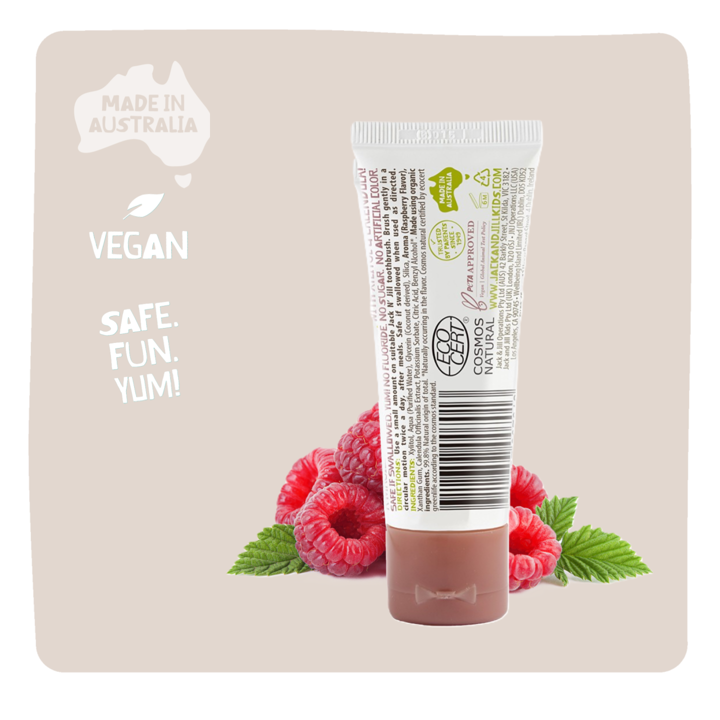 Jack N&#39; Jill Natural Toothpaste 50g