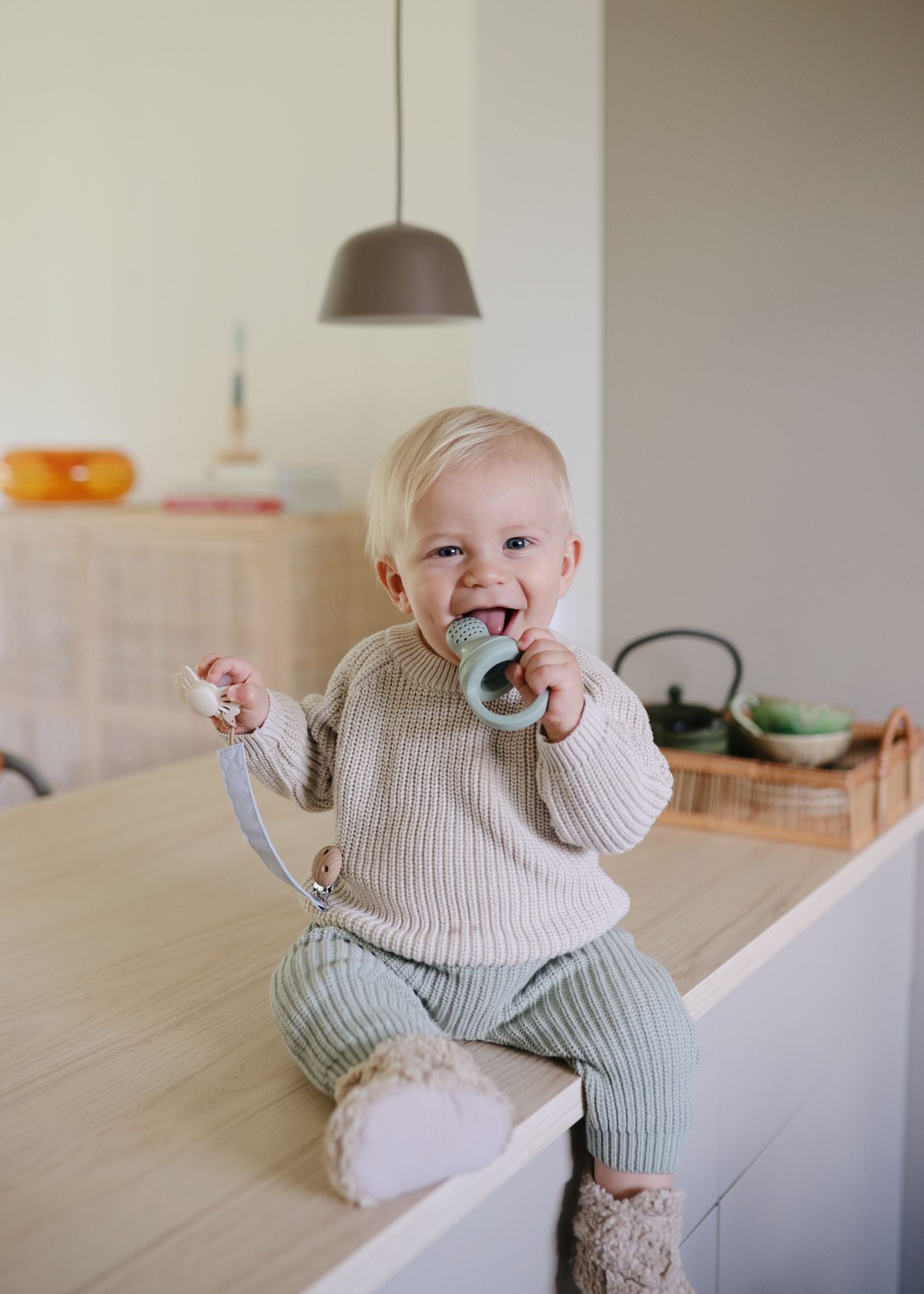 Mushie Silicone Fresh Food Feeder 2-Pack
