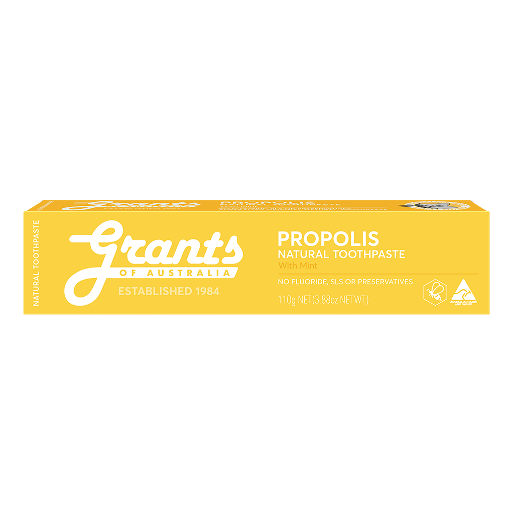 Grants Natural Toothpaste PROPOLIS | Fluoride Free 110g